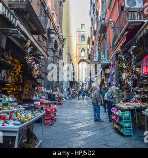 Neapel, Italien streetview Stockfoto