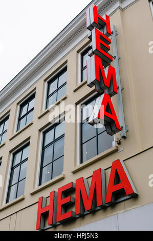 Hema Haushalt Shop, Niederlande Stockfoto