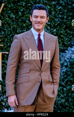 London, UK. 23. Februar 2017. Luke Evans besucht Disneys "Beauty And The Beast" - UK Launch Event auf 23.02.2017 bei Spencer House. Personen im Bild: Luke Evans. Picture by Credit: Julie Edwards/Alamy Live-Nachrichten Stockfoto