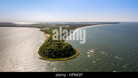 Halbinsel Göhren, Rügen, Mönchgut, Thiessow, Küste des baltischen Meeres, Vorpommern, Mecklenburg-West Pomerania, Deutschland Stockfoto
