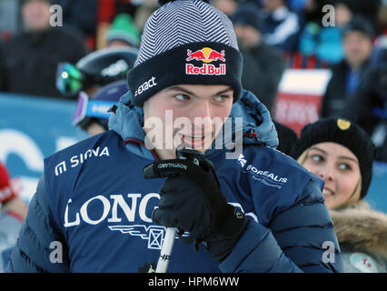 77. Hahnenkamm-Rennen - Celebrity Charity Ski-Rennen mit: Max VERSTAPPEN wo: Kitzbühel bei: Kredit-21. Januar 2017: ATP/WENN.com Stockfoto