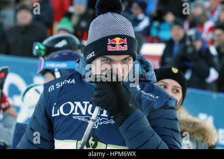 77. Hahnenkamm-Rennen - Celebrity Charity Ski-Rennen mit: Max VERSTAPPEN wo: Kitzbühel bei: Kredit-21. Januar 2017: ATP/WENN.com Stockfoto