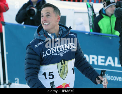 77. Hahnenkamm-Rennen - Celebrity Charity Ski-Rennen mit: Pol ESPARGARO wo: Kitzbühel bei: Kredit-21. Januar 2017: ATP/WENN.com Stockfoto