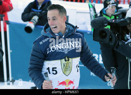 77. Hahnenkamm-Rennen - Celebrity Charity Ski-Rennen mit: Pol ESPARGARO wo: Kitzbühel bei: Kredit-21. Januar 2017: ATP/WENN.com Stockfoto