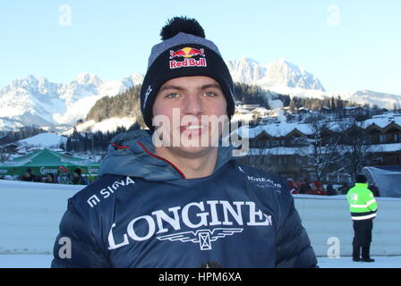 77. Hahnenkamm-Rennen - Celebrity Charity Ski-Rennen mit: Max VERSTAPPEN wo: Kitzbühel bei: Kredit-21. Januar 2017: ATP/WENN.com Stockfoto