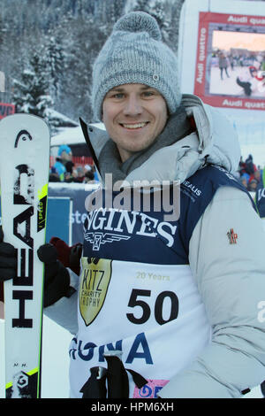 77. Hahnenkamm-Rennen - Celebrity Charity Ski-Rennen mit: Nico HÜLKENBERG wo: Kitzbühel bei: Kredit-21. Januar 2017: ATP/WENN.com Stockfoto