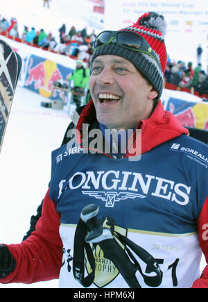 77. Hahnenkamm-Rennen - Celebrity Charity Ski-Rennen mit: Tobias MORETTI wo: Kitzbühel bei: Kredit-21. Januar 2017: ATP/WENN.com Stockfoto