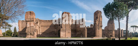 Caracalla-Thermen im antiken Rom, Italien Stockfoto