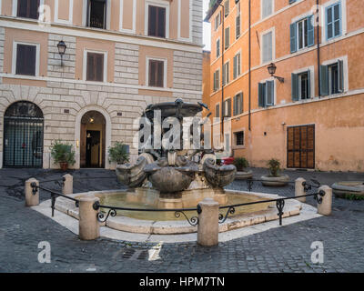 Fontana Delle Tartarughe in Rom Stockfoto