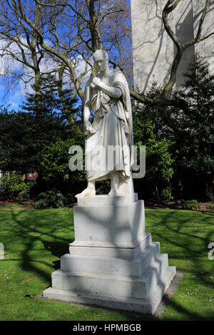 Frühling-Blick in Pimlico Gärten, Pimlico, London City, Großbritannien Stockfoto