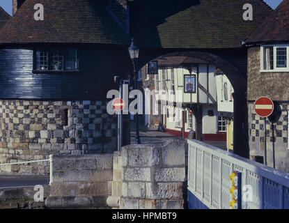 Barbican Gate. Sandwich. Kent. UK Stockfoto