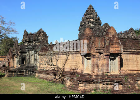 Kambodscha, Angkor, Banteay Samre, hindu-Tempel, Stockfoto