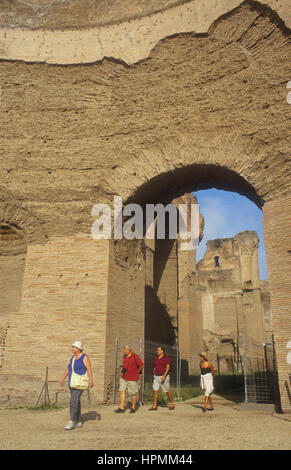 Caracalla Therme, Rom, Italien Stockfoto