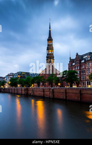 St. Katharinen Kirche in Hamburg Stockfoto