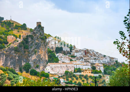 Stadt Cazorla, Natur Park Segura y Las Villas, Andalusien, Spanien Stockfoto