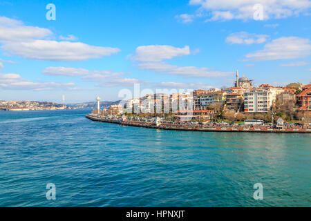 Üsküdar Blick von maiden tower Stockfoto