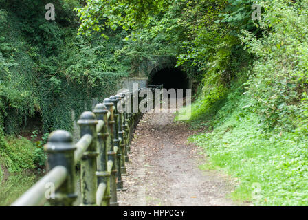 Shrewley Tunnel am Grand Union Canal, Warwickshire, England, UK, Stockfoto