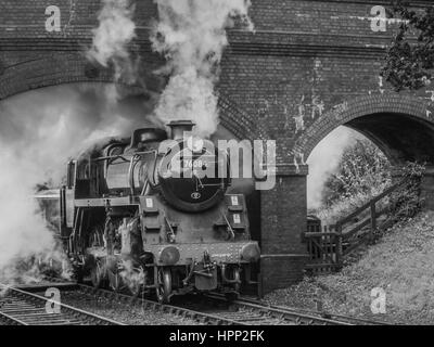 2016-North Norfolk Railway Steam Gala-Teilnehmer Stockfoto