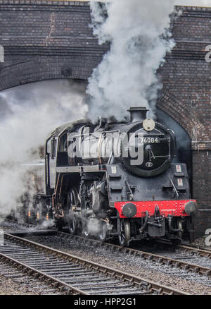 2016-North Norfolk Railway Steam Gala-Teilnehmer Stockfoto