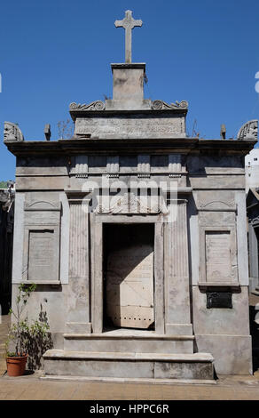 La Recoleta Friedhof befindet sich im Stadtteil Recoleta von Buenos Aires Argentina Bild von SAM BAGNALL Stockfoto