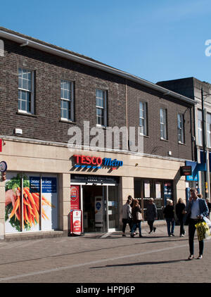 Tesco Metro Supermarkt Shop, Firmengründung durch Jack Cohen im Jahr 1919 Stockfoto