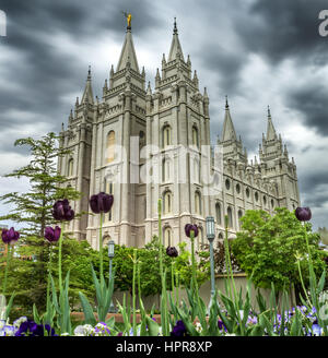 Salt-Lake-LDS-Tempel Stockfoto