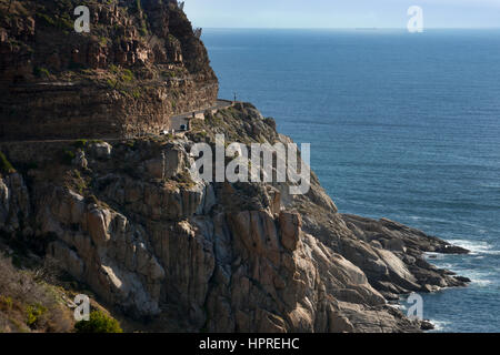 Chapman Peak Drive Toll Road, Kapstadt, Südafrika Stockfoto