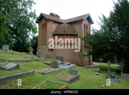 Watt-Kapelle Compton Surrey Stockfoto