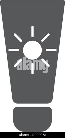 Creme-Linie Vektor icon Stock Vektor