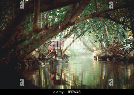 Balance-Akt Stockfoto