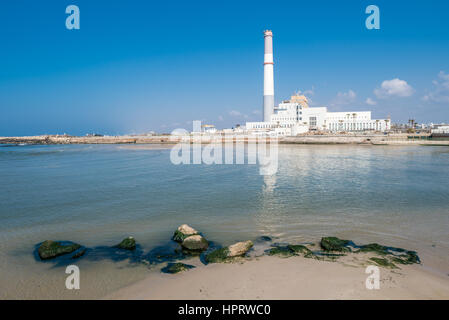 Lesung-Kraftwerk, Tel Aviv-Yafo, Israel Stockfoto