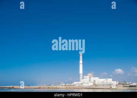 Lesung-Kraftwerk, Tel Aviv-Yafo, Israel Stockfoto