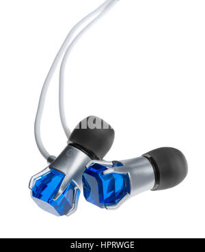 Maroo Gem Sammlung Ohrhörer. Juwel wie Saphir geschmückt Kopfhörer. Stockfoto
