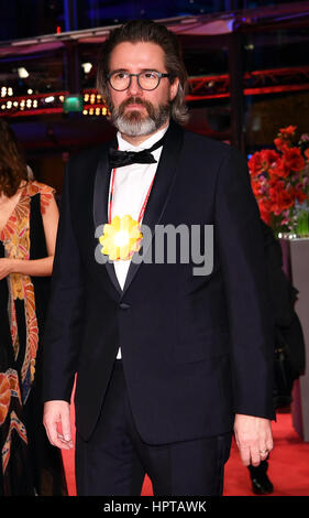 Berlin, Deutschland. 18. Februar 2017. Olafur Eliasson auf der 67. internationalen Berliner Filmfestspiele in Berlin, Deutschland, 18. Februar 2017. Foto: Jens Kalaene/Dpa-Zentralbild/Dpa/Alamy Live News Stockfoto