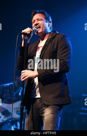 New York, USA. 23. Februar 2017. David Duchovny führt im Konzert bei der Paramount am 23. Februar 2017 in Huntington, New York. Bildnachweis: Debby Wong/Alamy Live-Nachrichten Stockfoto