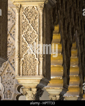 Alhambra carving Stockfoto