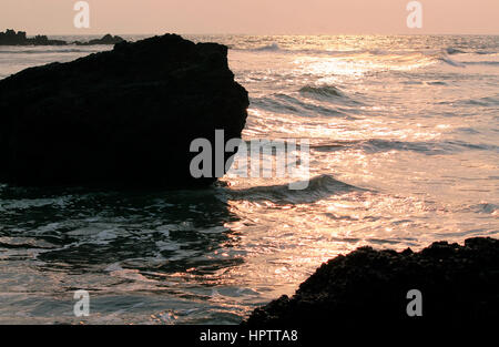 Abend-Farbtöne Stockfoto