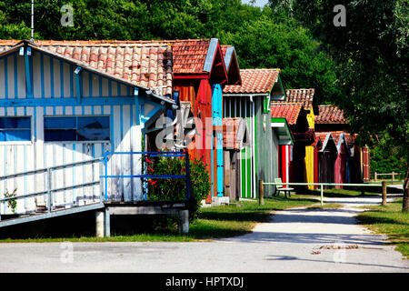 BIGANOS (Südwest Frankreich), in der Bucht von Arcachon, Juli 2014 Stockfoto