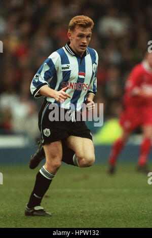 MARK PEMBRIDGE SHEFFIELD Mittwoch FC 16. Februar 1998 Stockfoto