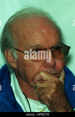 MARIO ZAGALLO brasilianischer FUßBALLTRAINER 18. Februar 1998 Stockfoto