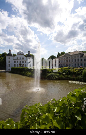 Europa, Deutschland, Nordrhein-Westfalen, Ruhrgebiet, Essen, Schloss Borbeck. Stockfoto