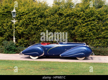 Delahaye 135 Figoni & Falaschi Karosserie 1938 Stockfoto