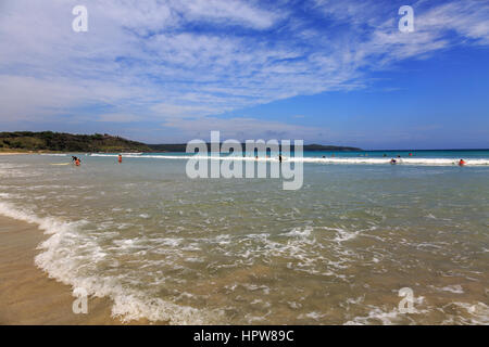 Cave Strand im Booderee Nationalpark, Jervis Bay, Australien Stockfoto