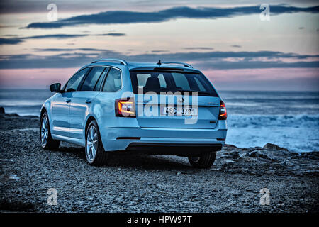 SKODA OCTAVIA III, Facelift 2017 Stockfoto