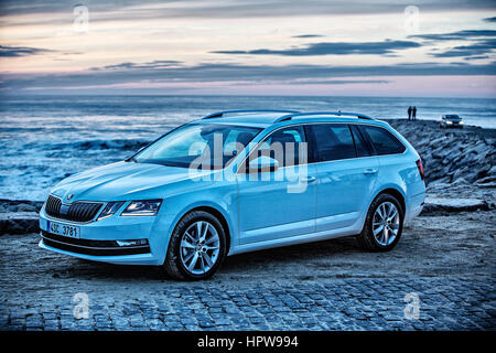 SKODA OCTAVIA III, Facelift 2017 Stockfoto