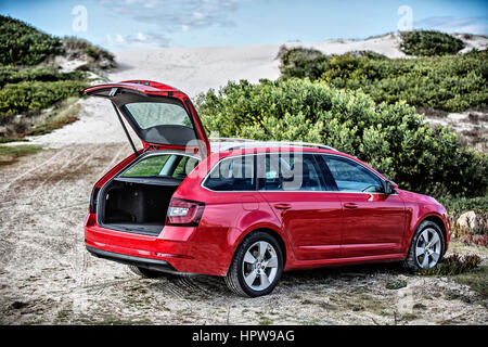 SKODA OCTAVIA III, Facelift 2017, Auto, Strand Stockfoto