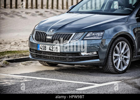 SKODA OCTAVIA III, Facelift 2017 Stockfoto