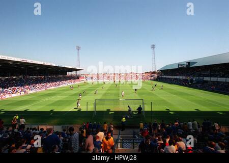 FRATTON PARK PORTSMOUTH FC Fußballplatz 8. August 1998 Stockfoto