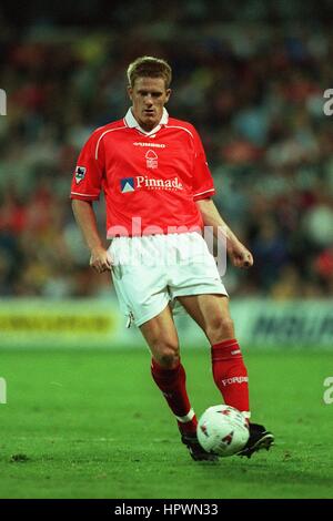 CRAIG ARMSTRONG NOTTINGHAM FOREST FC 9. September 1998 Stockfoto