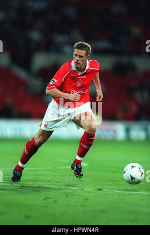 CRAIG ARMSTRONG NOTTINGHAM FOREST FC 9. September 1998 Stockfoto